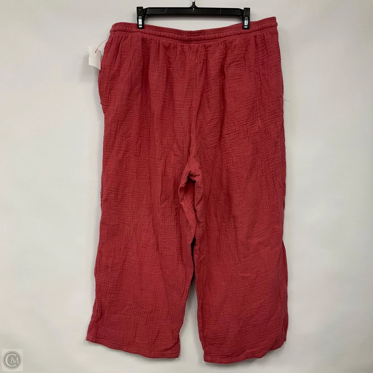 Pants Linen By Jessica Simpson In Coral, Size: Xl