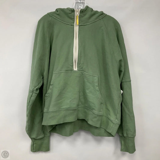 Sweatshirt Hoodie By Aerie In Green, Size: Xl