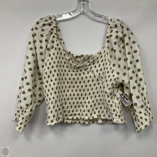 Top Long Sleeve By Cato In Multi-colored, Size: Xl