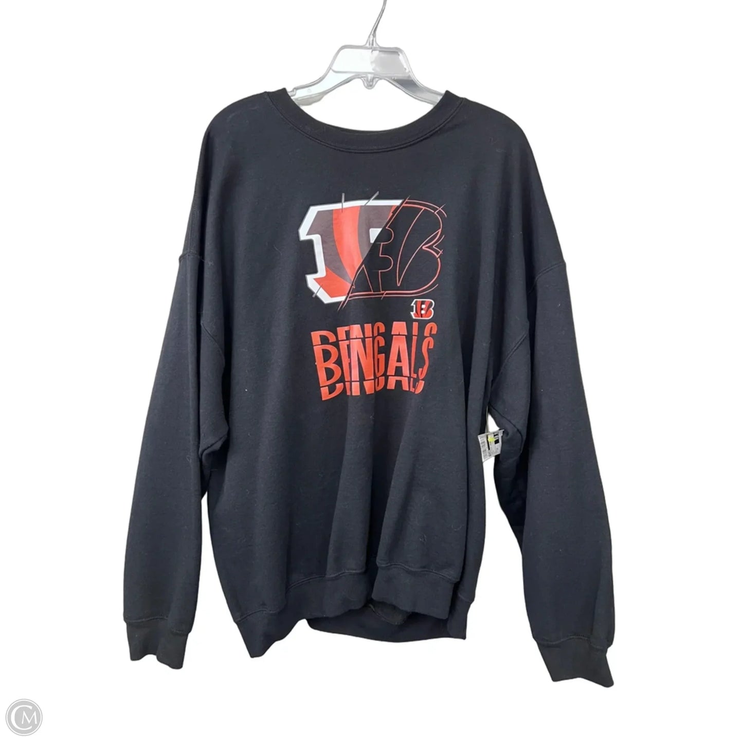 Sweatshirt Crewneck By Gildan In Black, Size: 2x