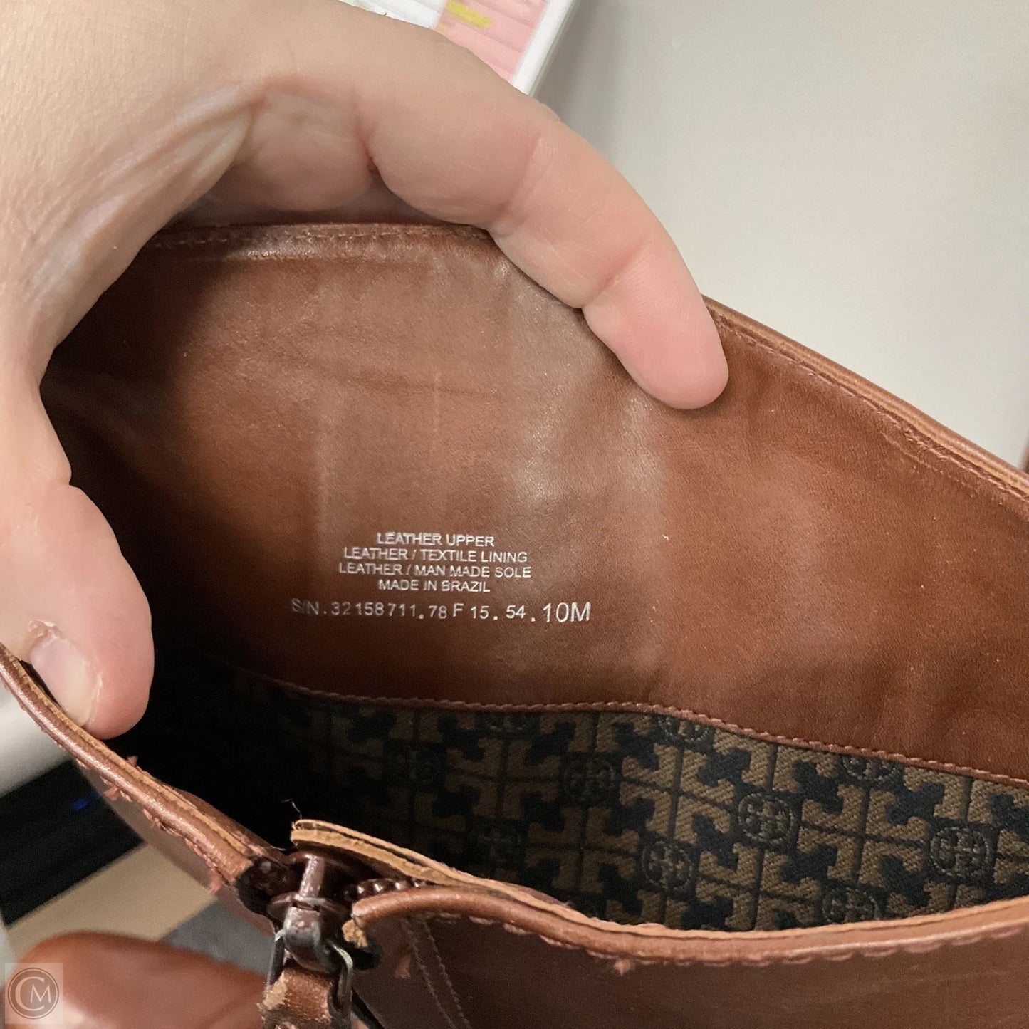 Boots Designer By Tory Burch In Brown, Size: 10