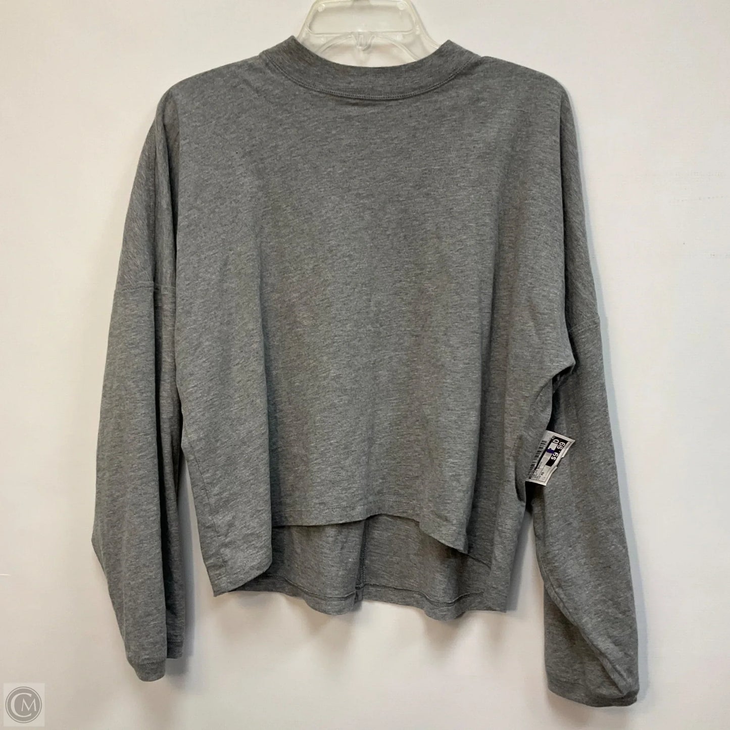 Top Long Sleeve Basic By Aerie In Grey, Size: Xs