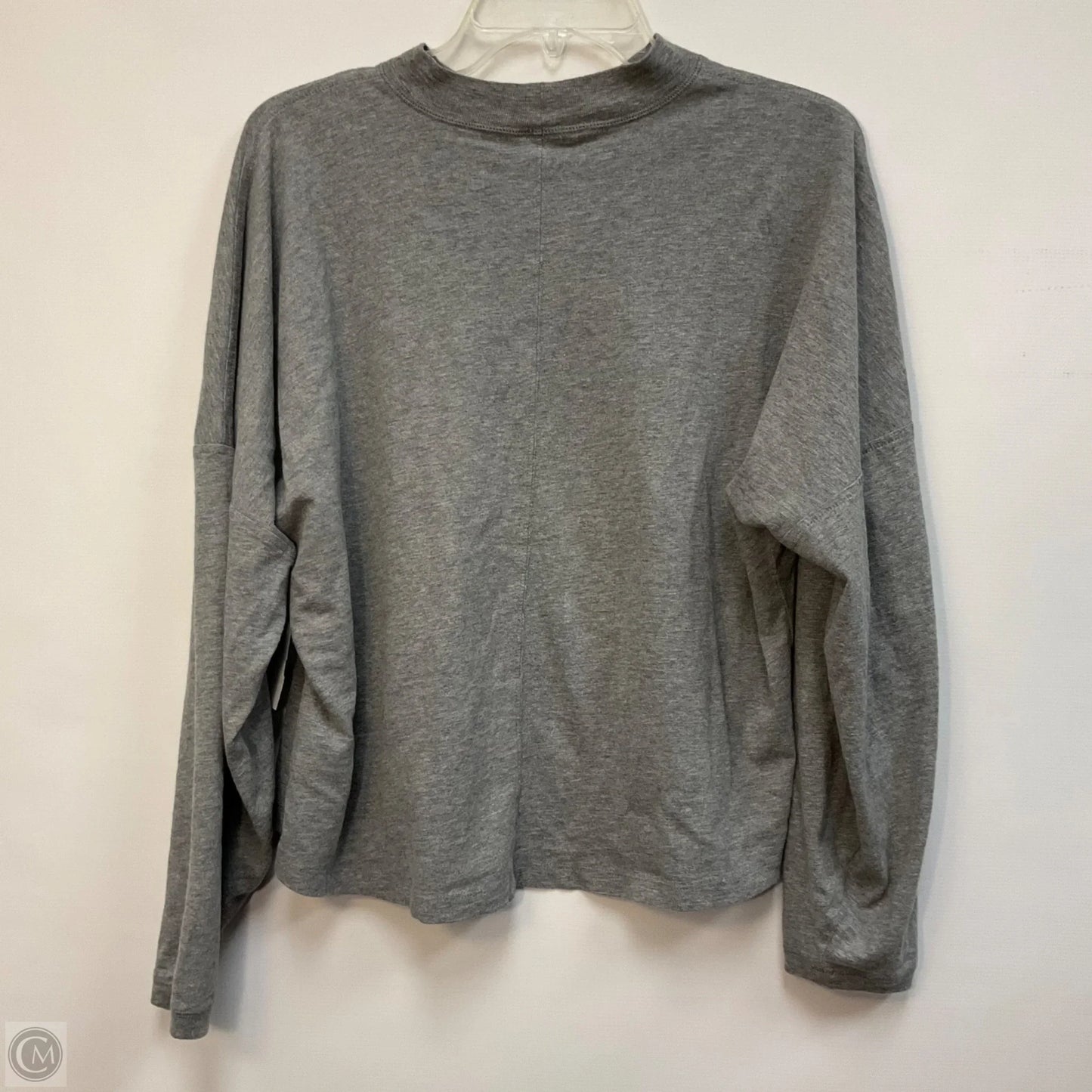 Top Long Sleeve Basic By Aerie In Grey, Size: Xs