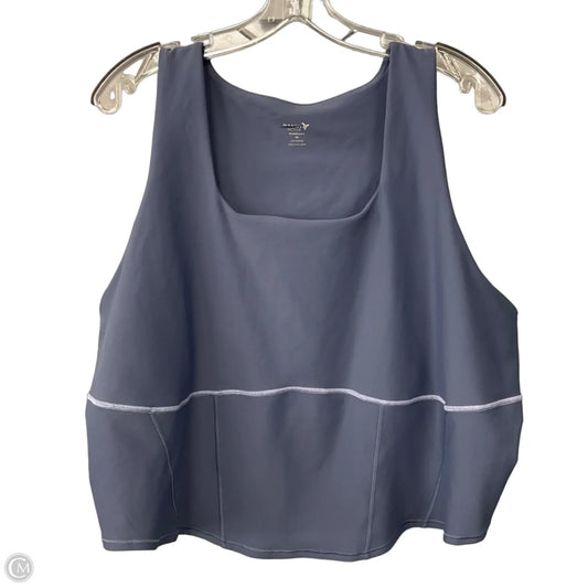Athletic Tank Top By Old Navy In Blue, Size: 4x