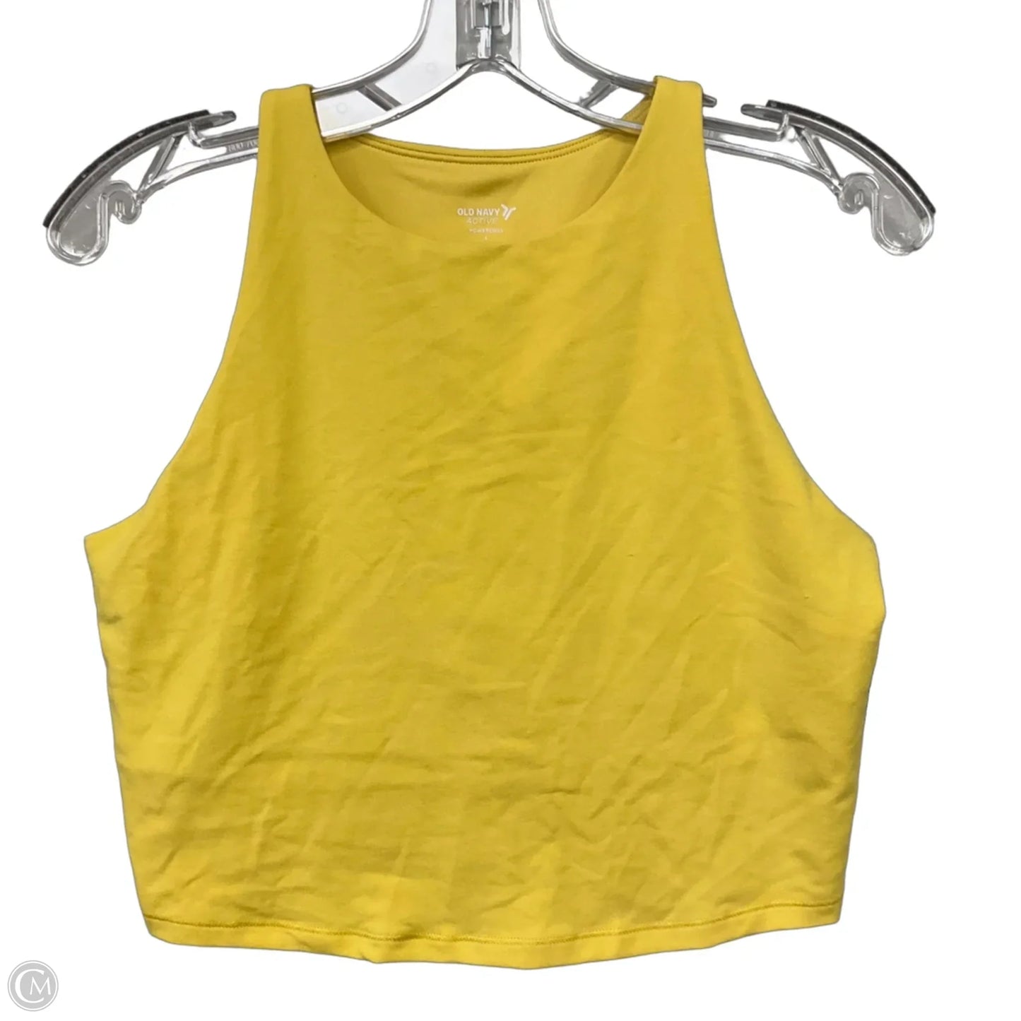 Athletic Tank Top By Old Navy In Yellow, Size: L