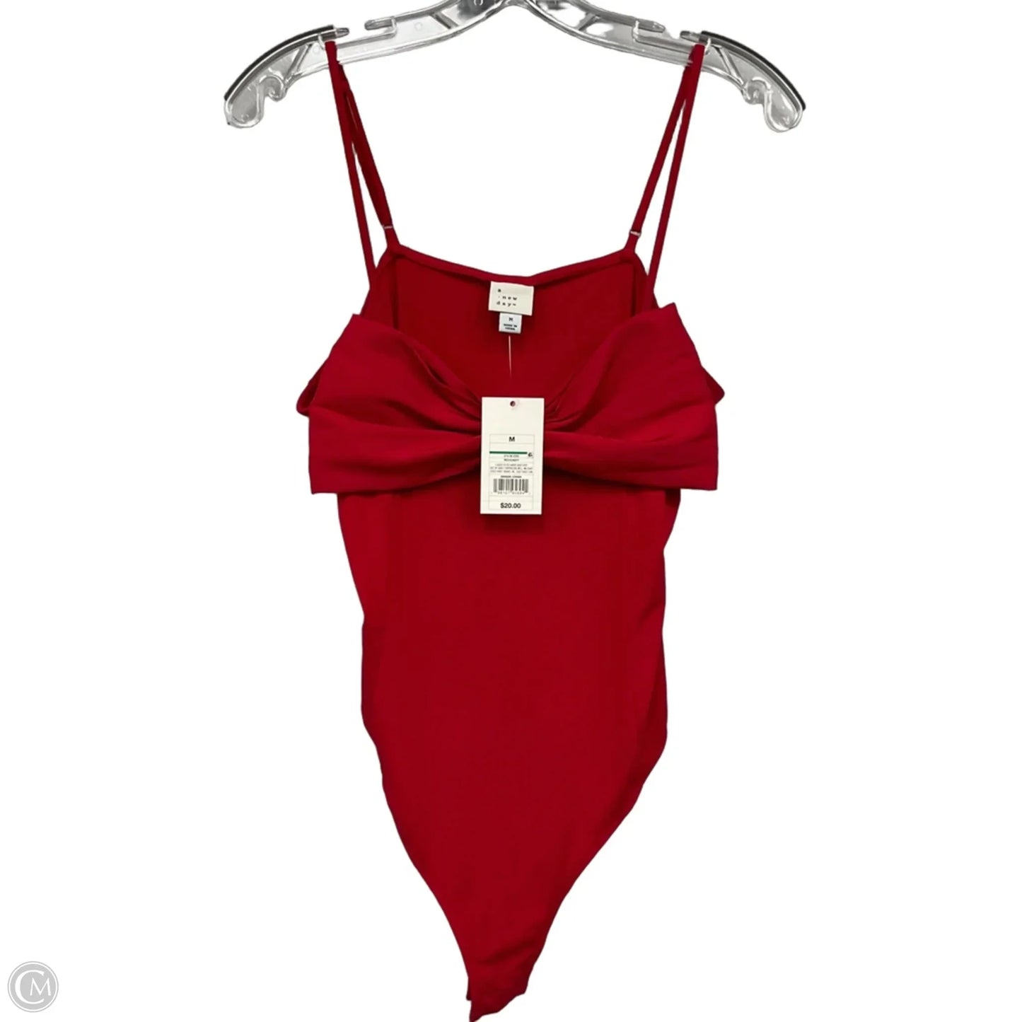 Bodysuit By A New Day In Red, Size: M