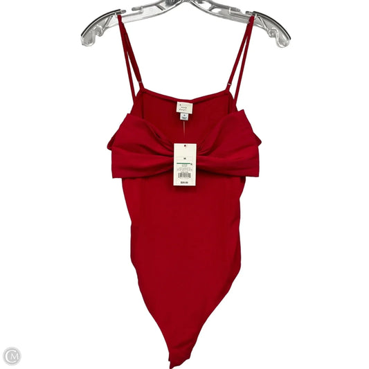Bodysuit By A New Day In Red, Size: M