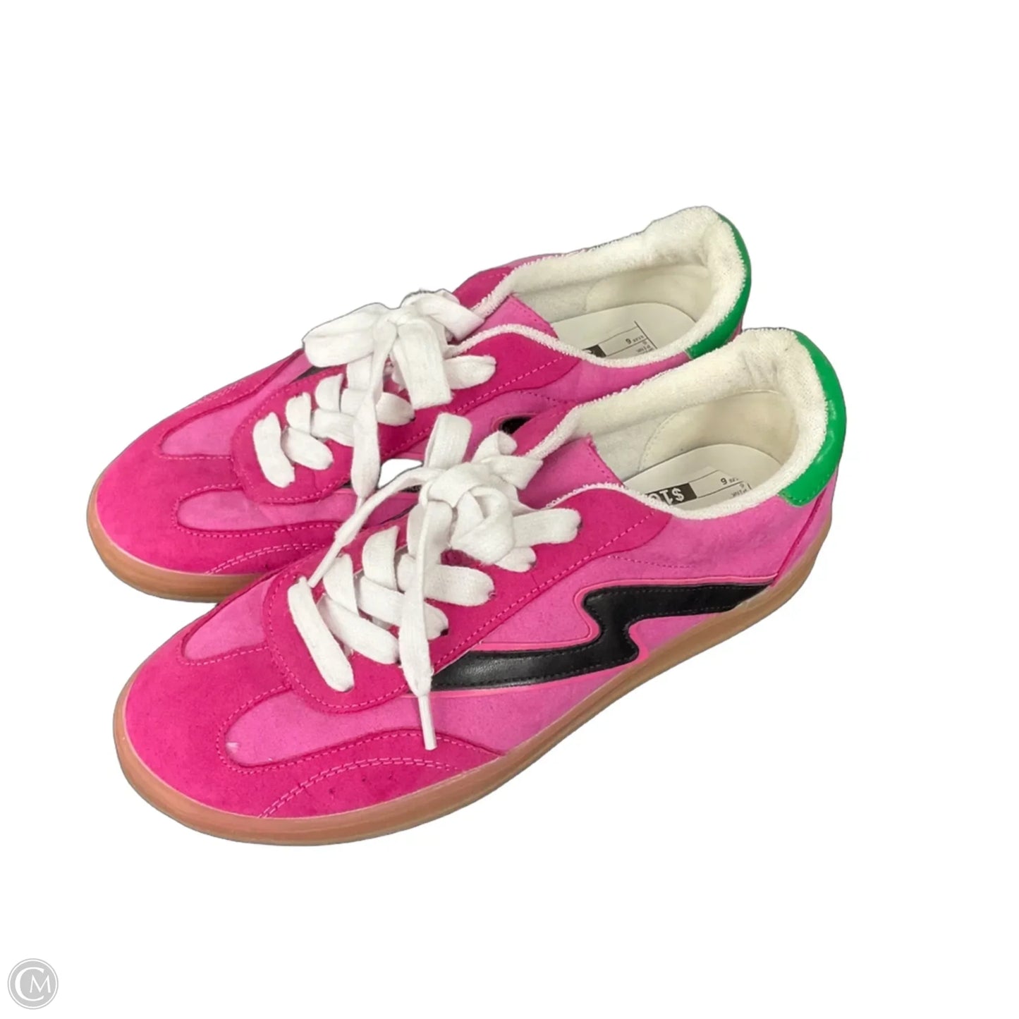 Shoes Sneakers By Madden Girl In Pink, Size: 6