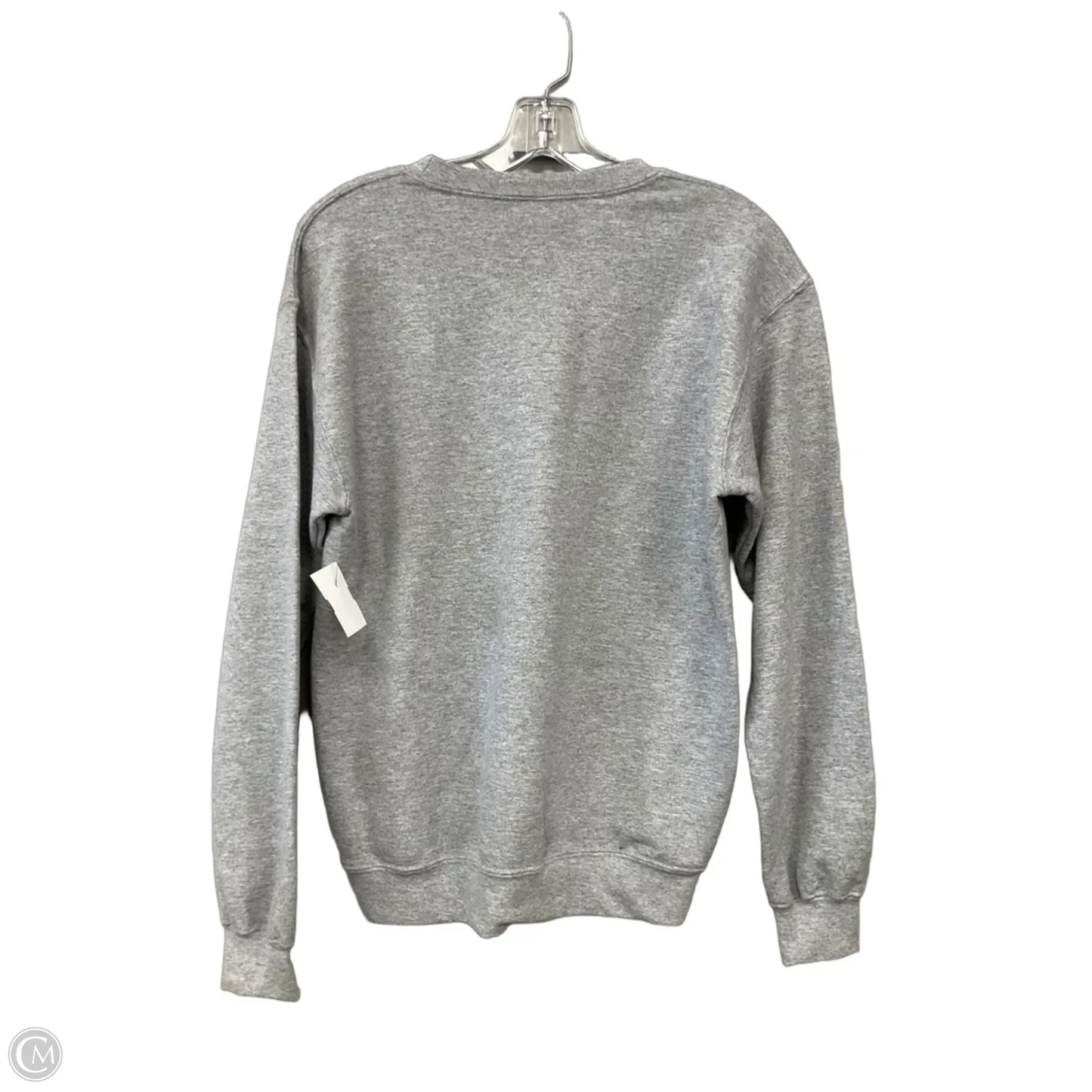 Sweatshirt Crewneck By Clothes Mentor In Grey, Size: S