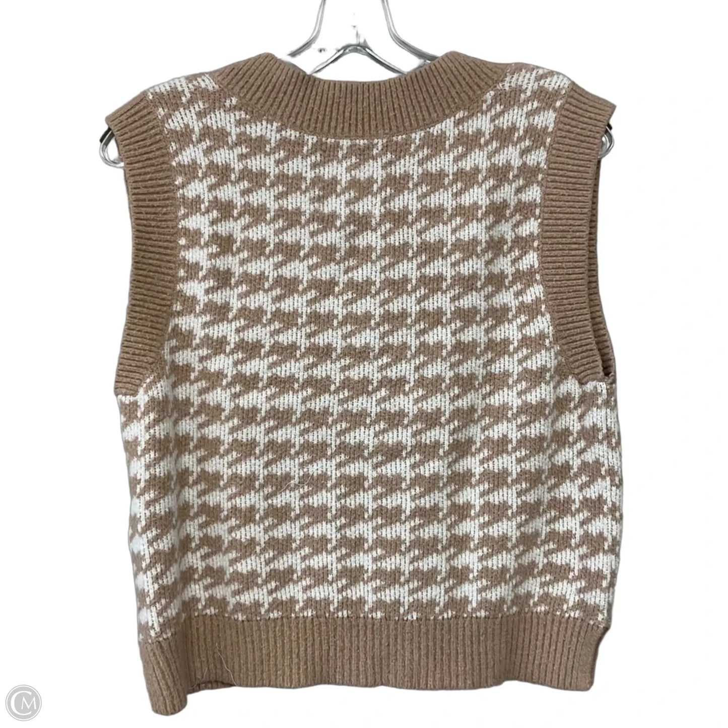 Vest Sweater By Abercrombie And Fitch In Brown, Size: S