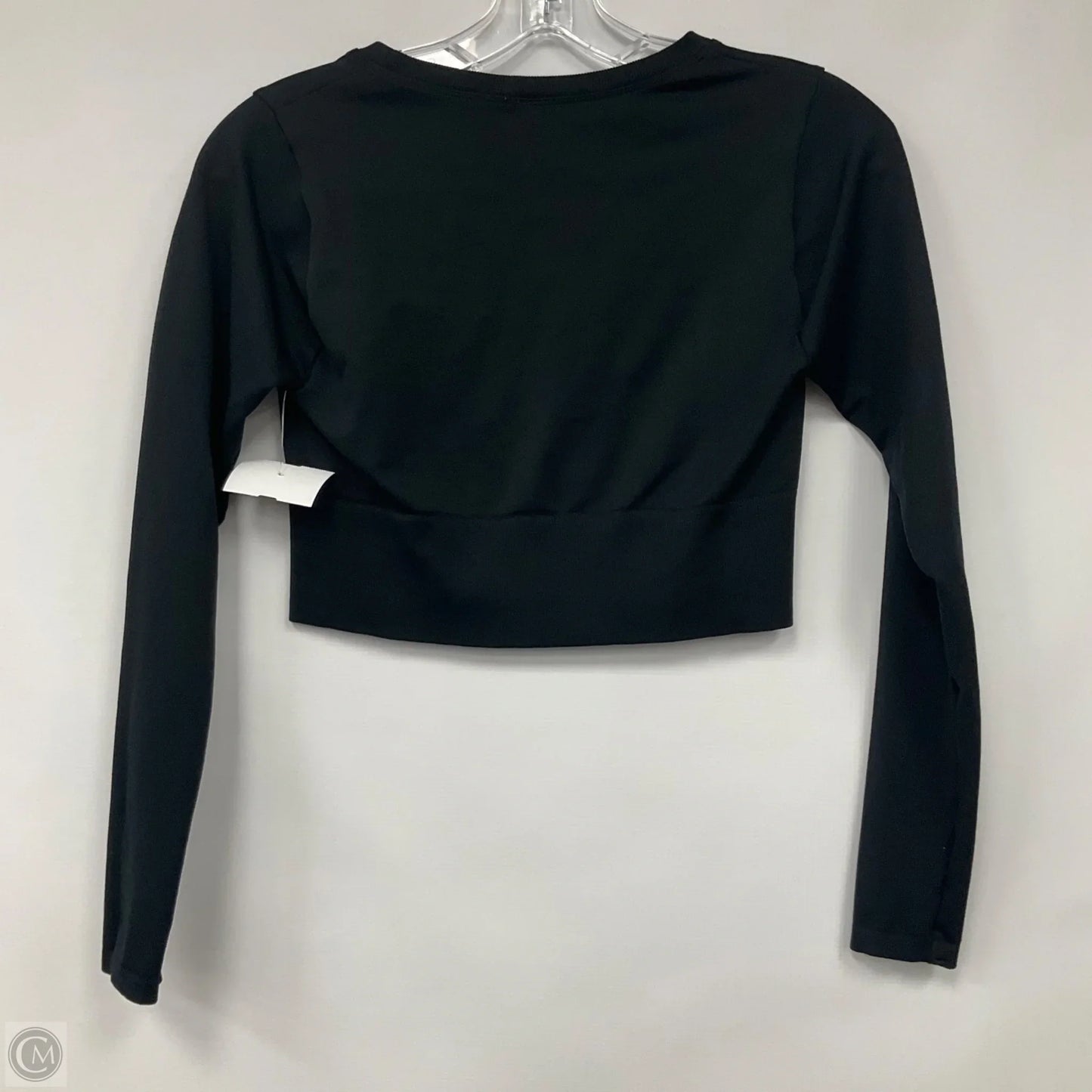 Athletic Top Long Sleeve Crewneck By Offline By Aerie In Black, Size: S
