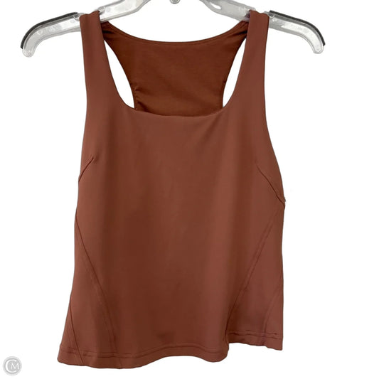 Athletic Tank Top By Lululemon In Brown, Size: 6