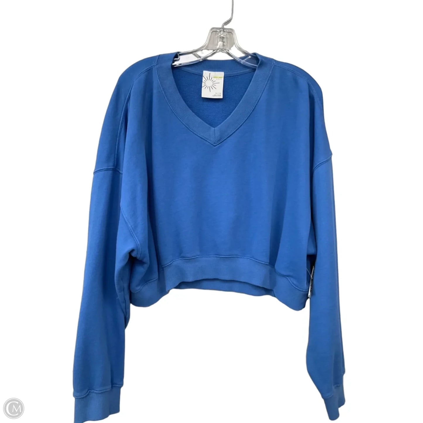 Sweatshirt Crewneck By Offline In Blue, Size: Xl