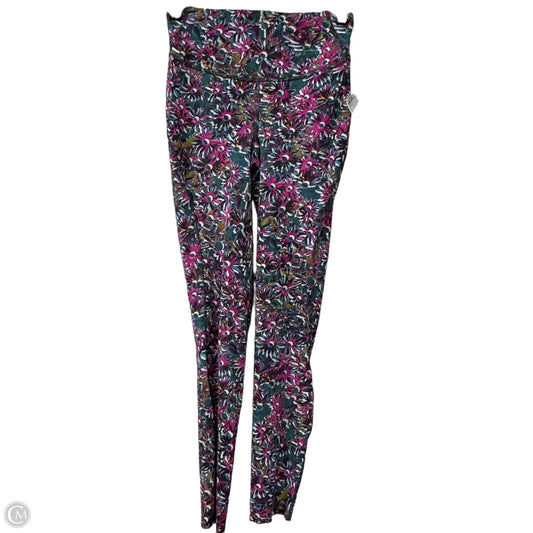 Athletic Leggings By Lululemon In Multi-colored, Size: 4