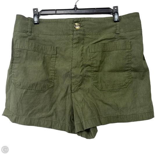 Shorts By Maeve In Green, Size: 14