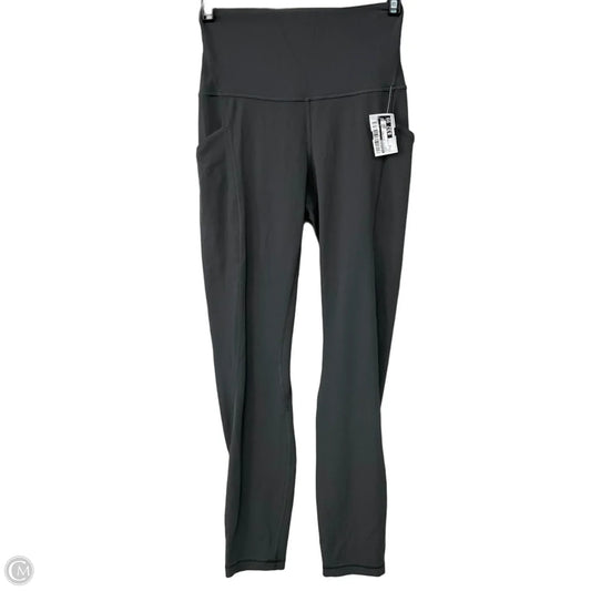 Athletic Leggings By Lululemon In Grey, Size: 4