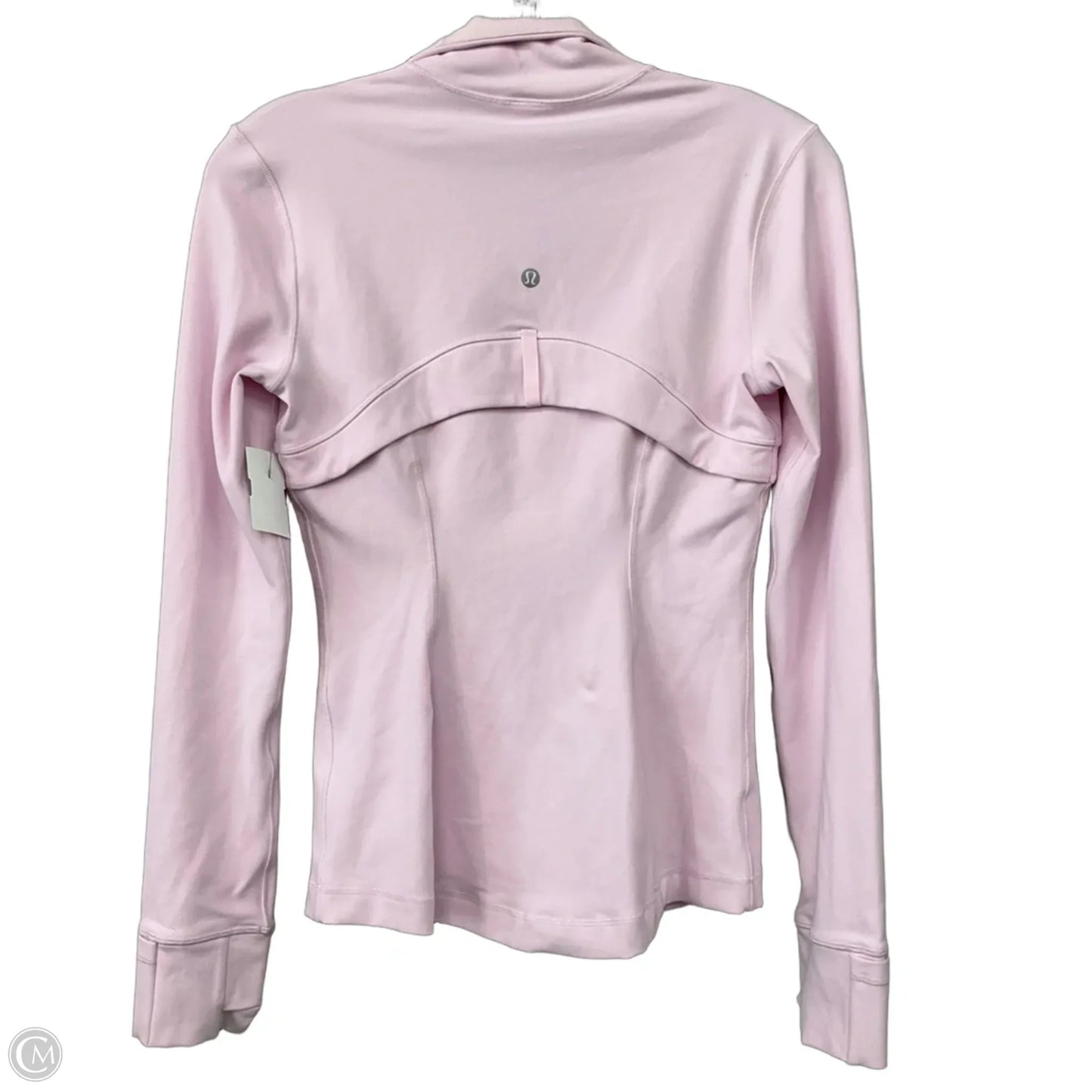 Athletic Jacket By Lululemon In Pink, Size: 4