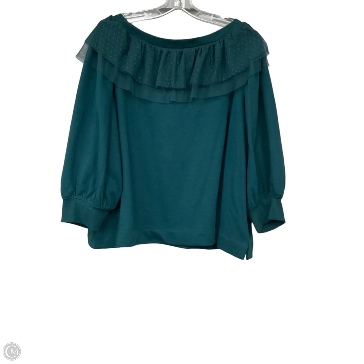 Sweater By Maeve In Green, Size: Xl