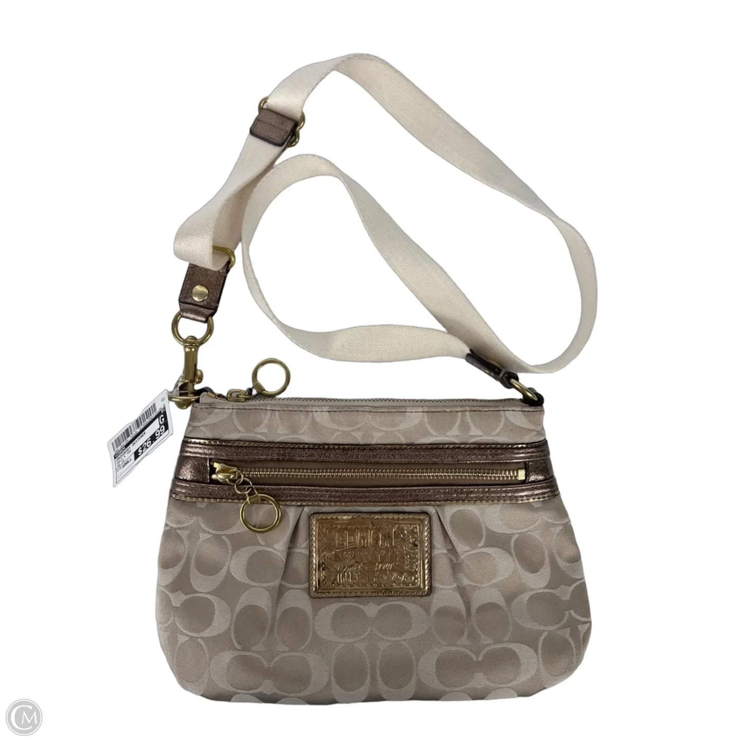 Crossbody Designer By Coach, Size: Small