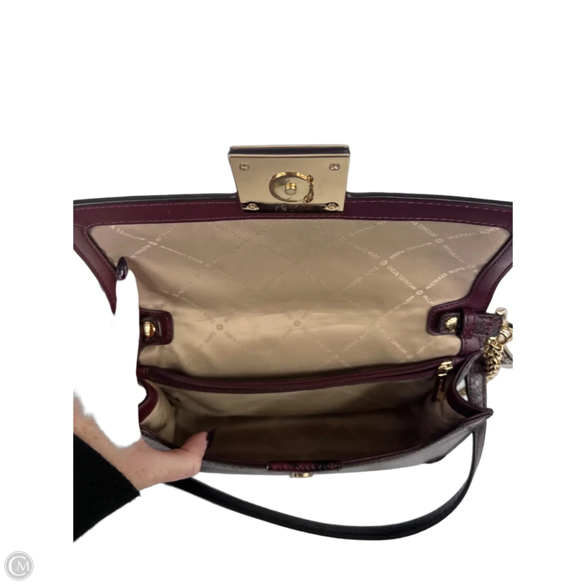 Crossbody Designer By Michael Kors, Size: Small