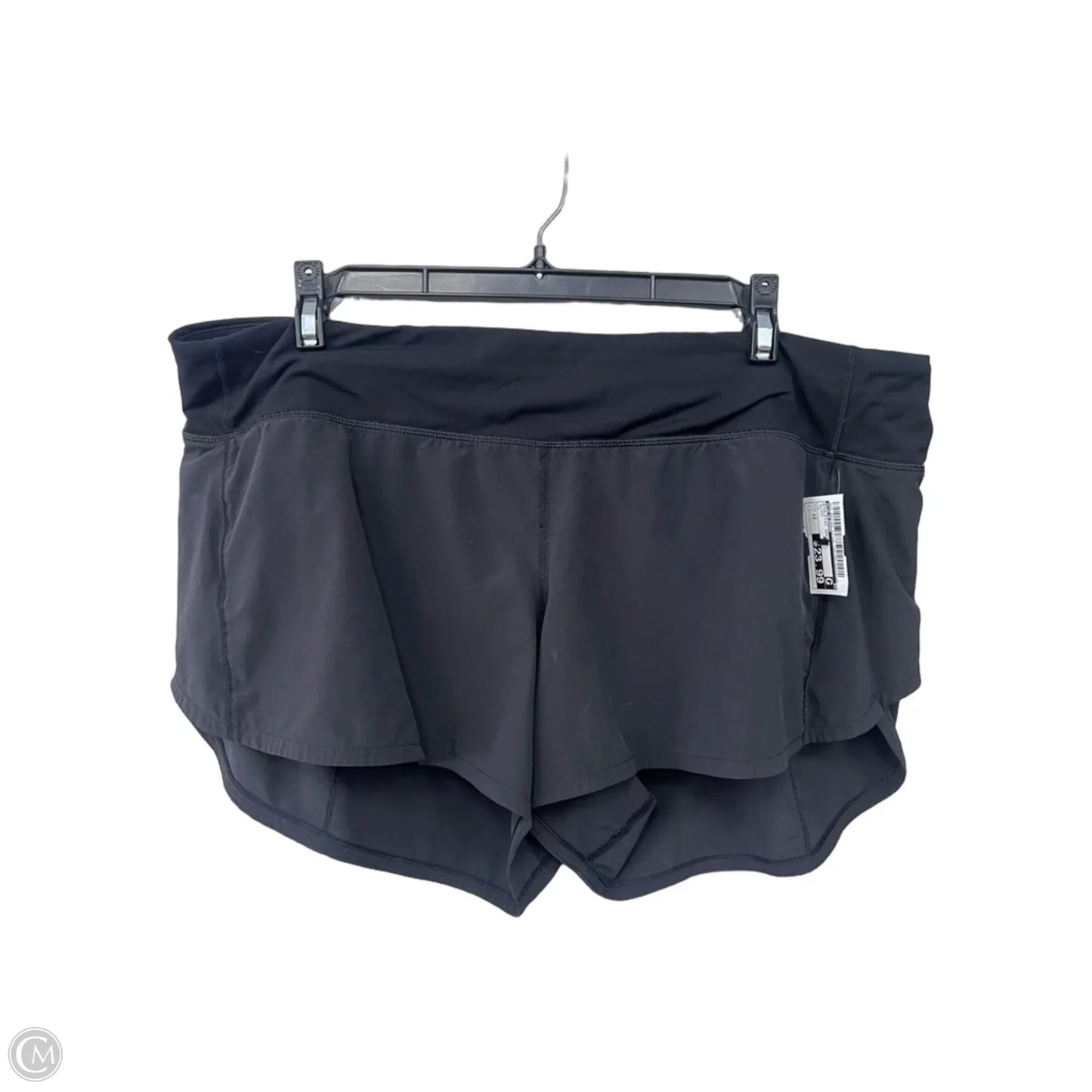 Athletic Shorts By Lululemon In Black, Size: 12