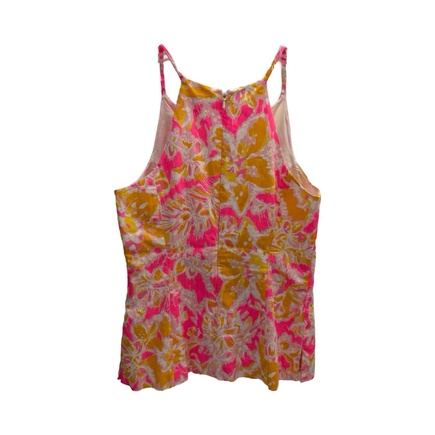 Orange & Pink Top Sleeveless Lilly Pulitzer, Size 2