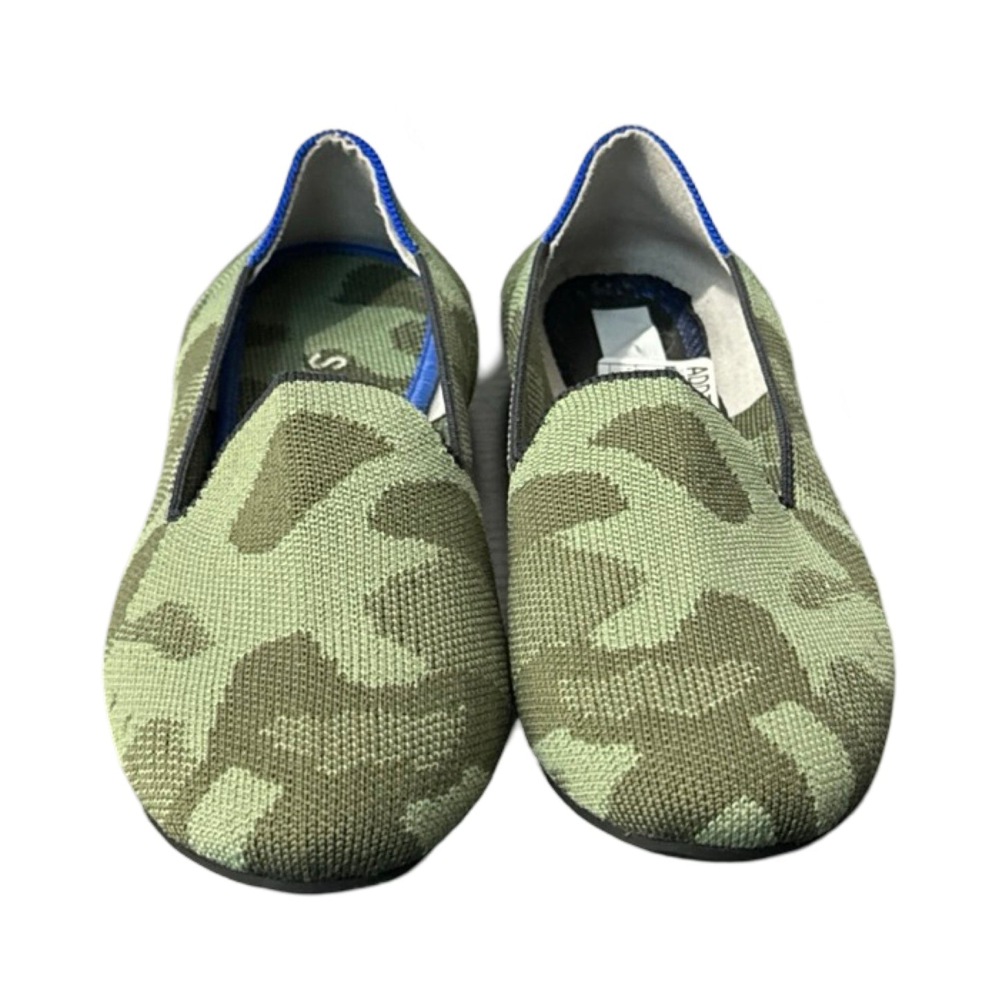 Camouflage Print Shoes Flats Rothys, Size 8.5