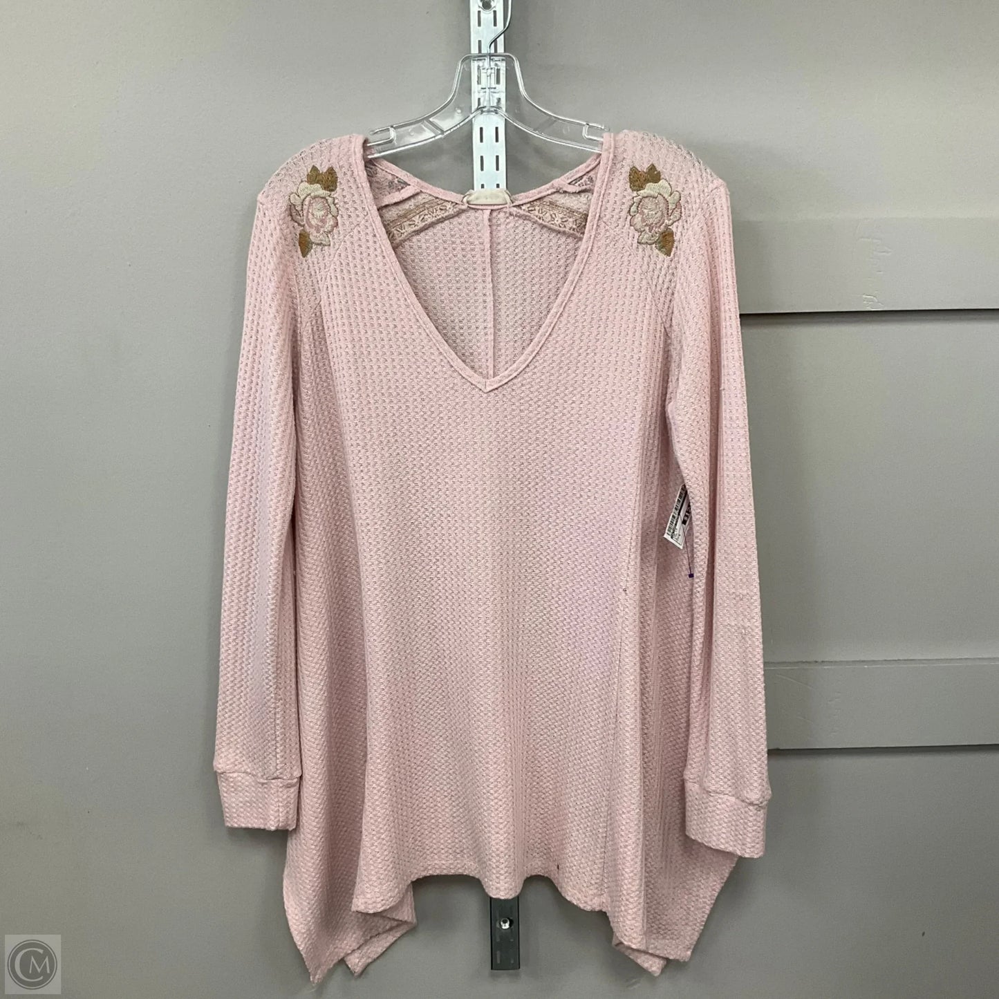 Top Long Sleeve By Altard State In Pink, Size: S