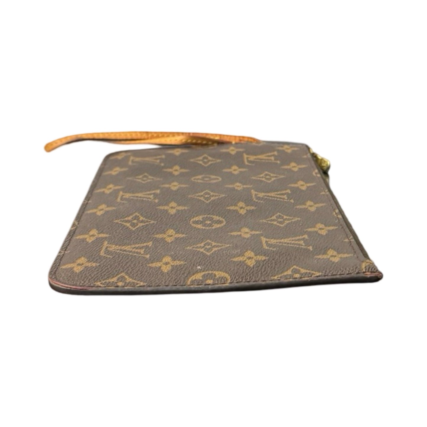 Neverfull Pochette Wristlet Luxury Designer By Louis Vuitton, Size: Medium