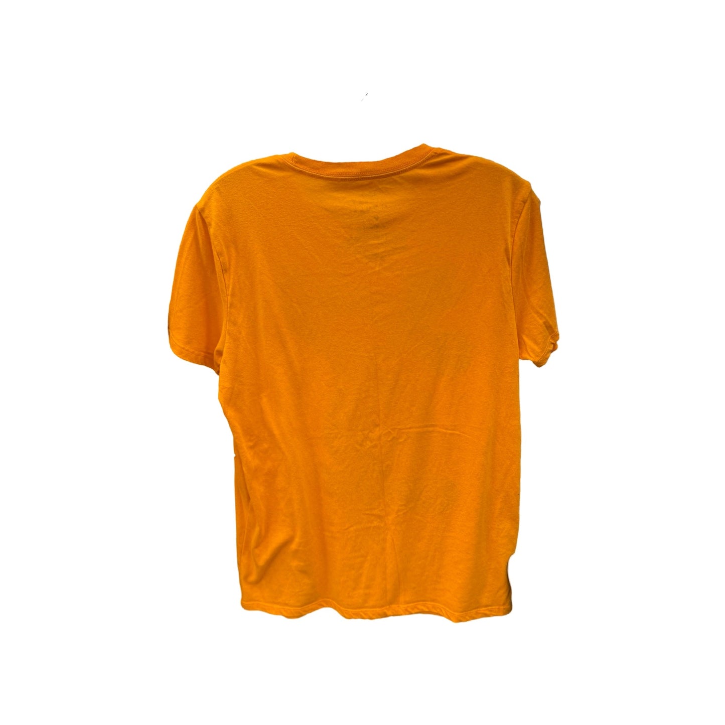 Top Short Sleeve By Disney Store In Orange, Size: M