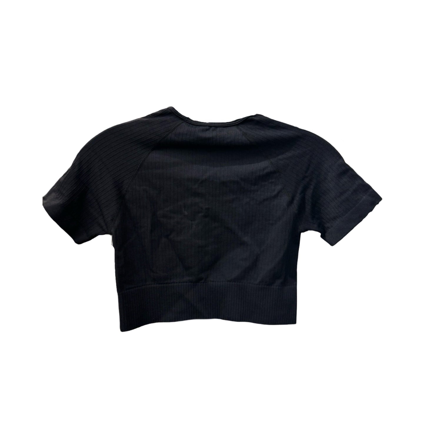 Athletic Top Short Sleeve By Clothes Mentor In Black, Size: M