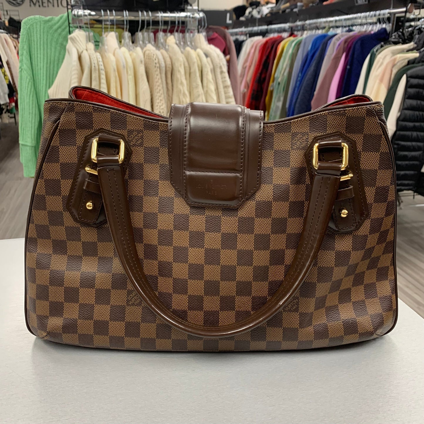 Greit Handbag Luxury Designer By Louis Vuitton