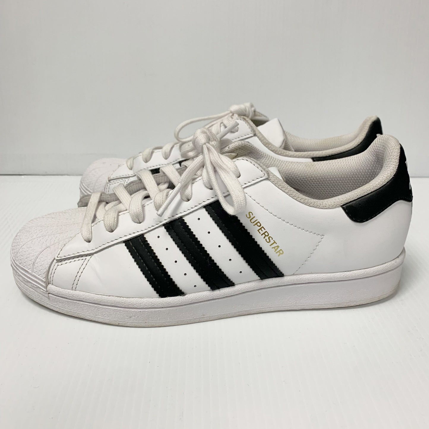 Superstar Shoes Sneakers By Adidas In Black & White, Size: 8.5