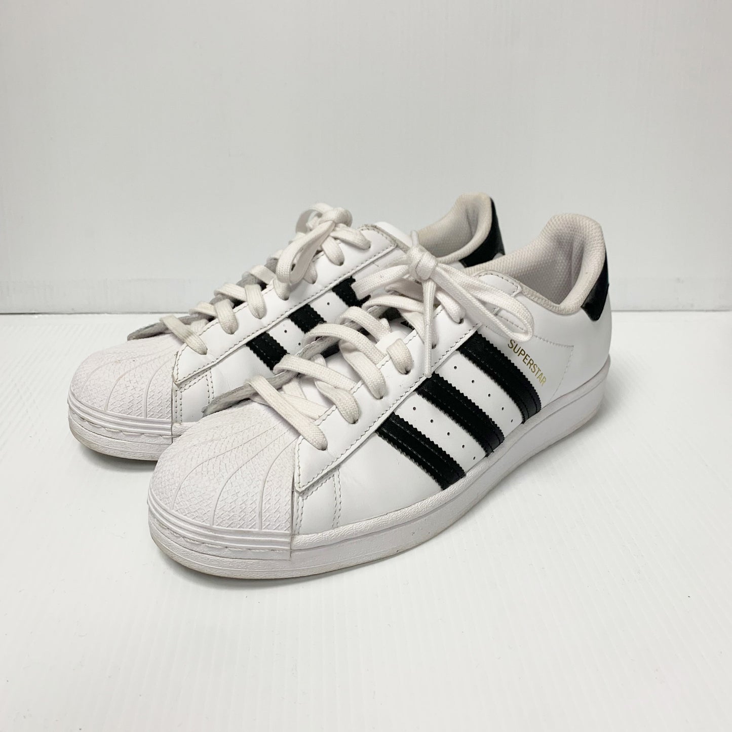 Superstar Shoes Sneakers By Adidas In Black & White, Size: 8.5