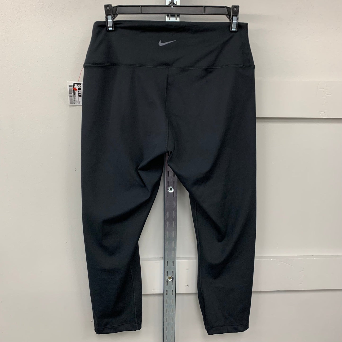 Athletic Leggings Capris By Nike Apparel In Black, Size: L