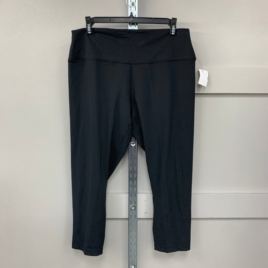 Athletic Leggings Capris By Nike Apparel In Black, Size: Xl