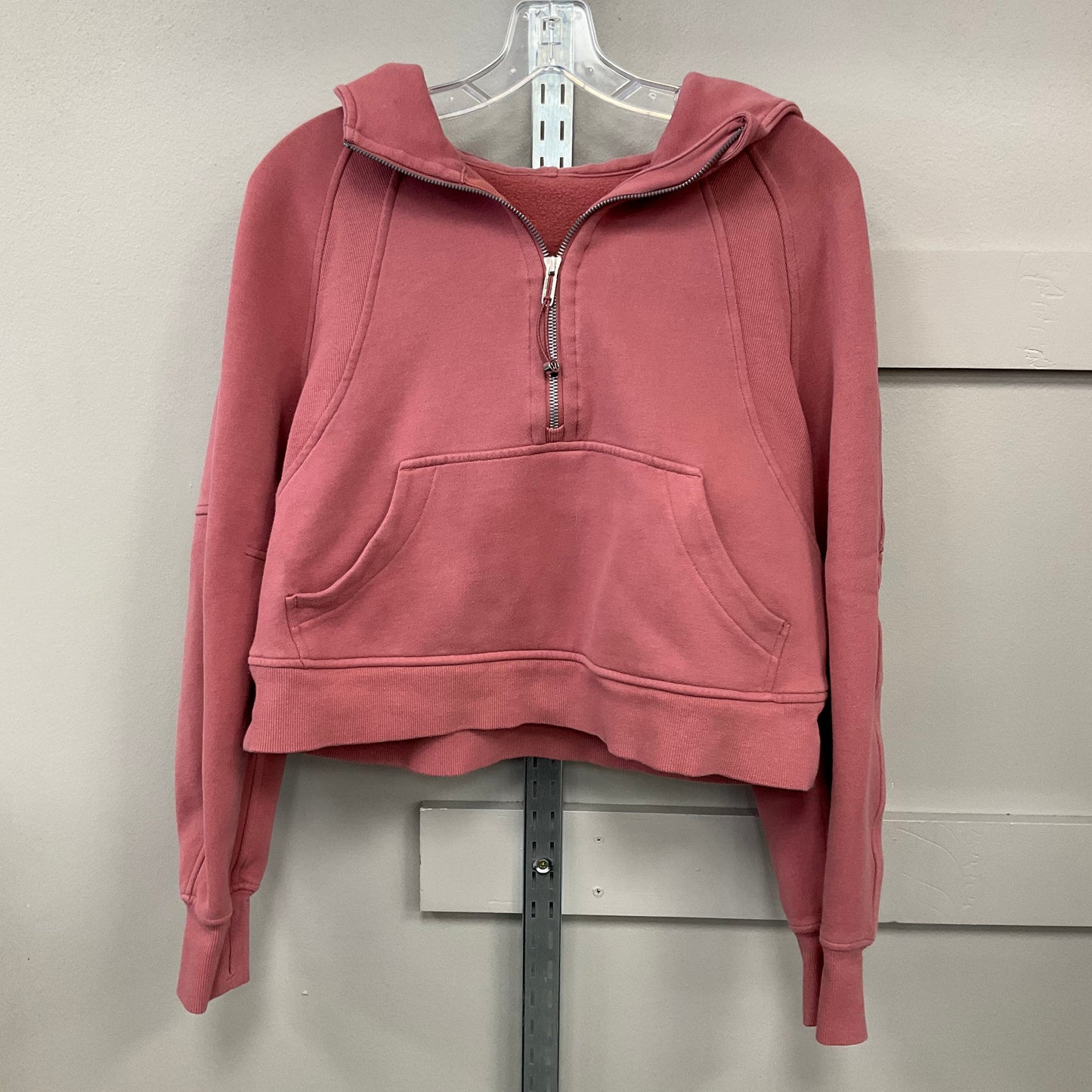 Sweatshirt Hoodie By Lululemon In Pink, Size: Xs/S