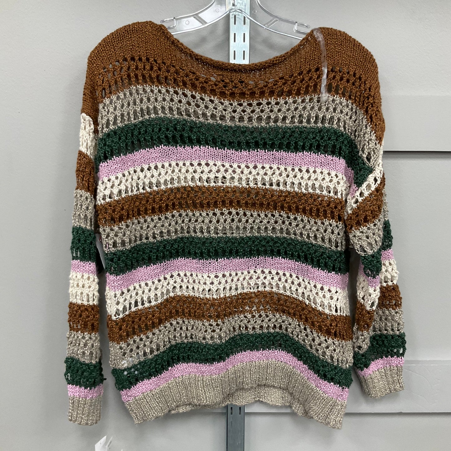 Sweater By Love Knits In Multi-colored, Size: Xl