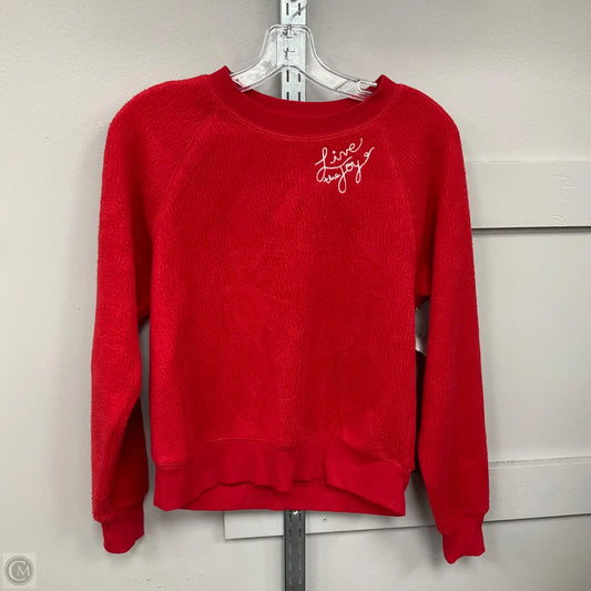 Sweatshirt Crewneck By Old Navy In Red, Size: Xs