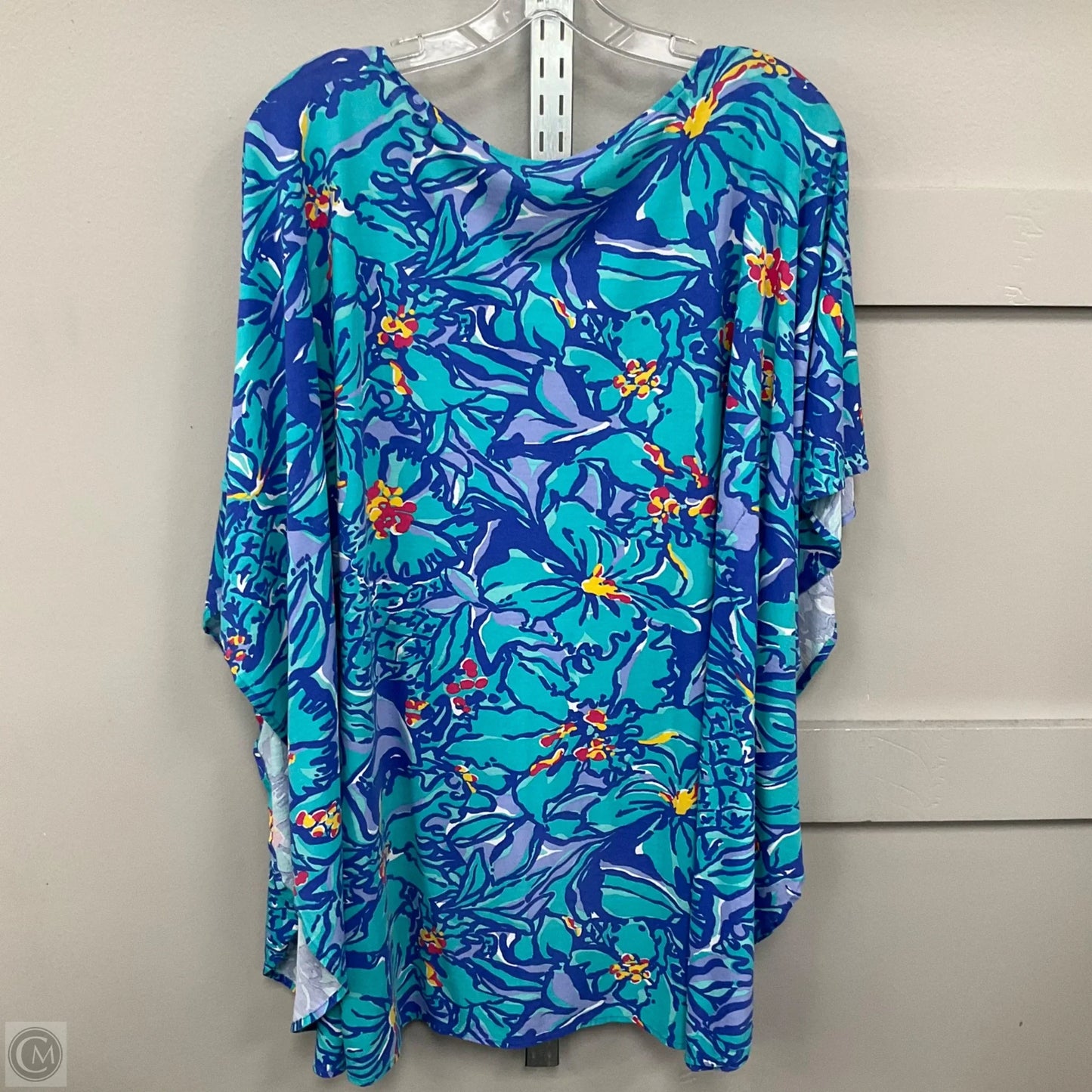 Swimwear Cover-up Designer By Lilly Pulitzer In Blue, Size: Xs