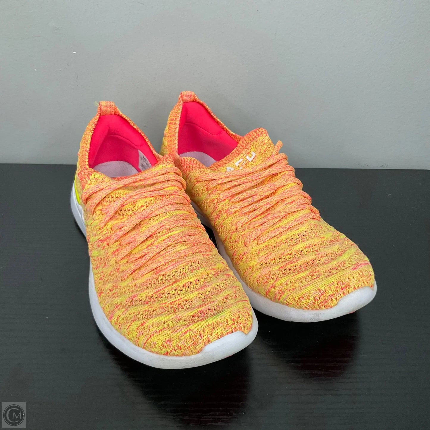 Shoes Athletic By APL In Yellow, Size: 7