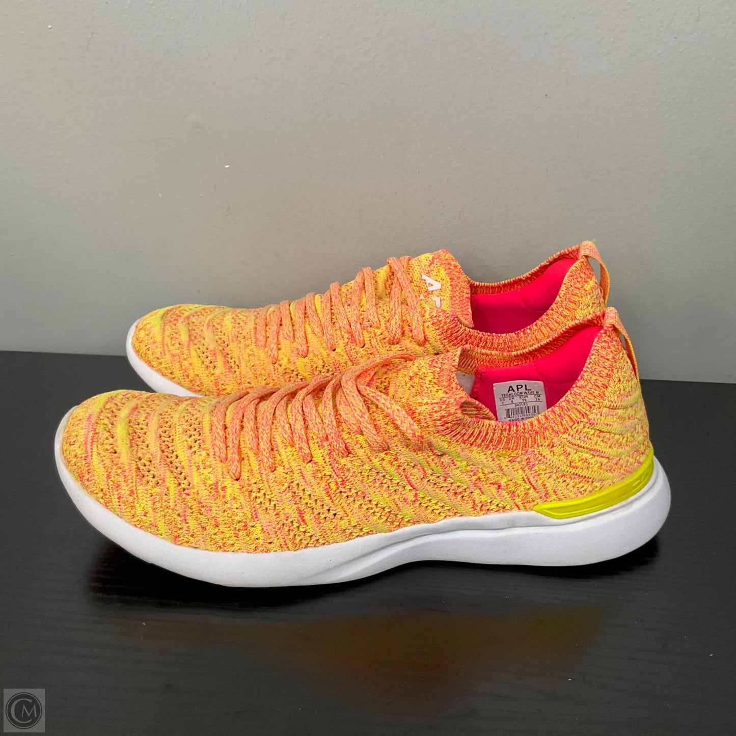 Shoes Athletic By APL In Yellow, Size: 7