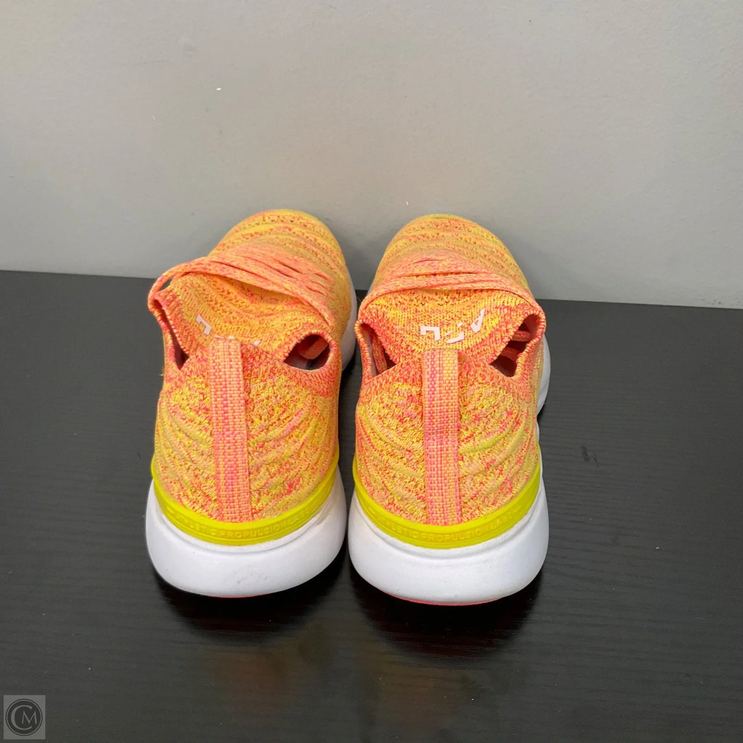 Shoes Athletic By APL In Yellow, Size: 7