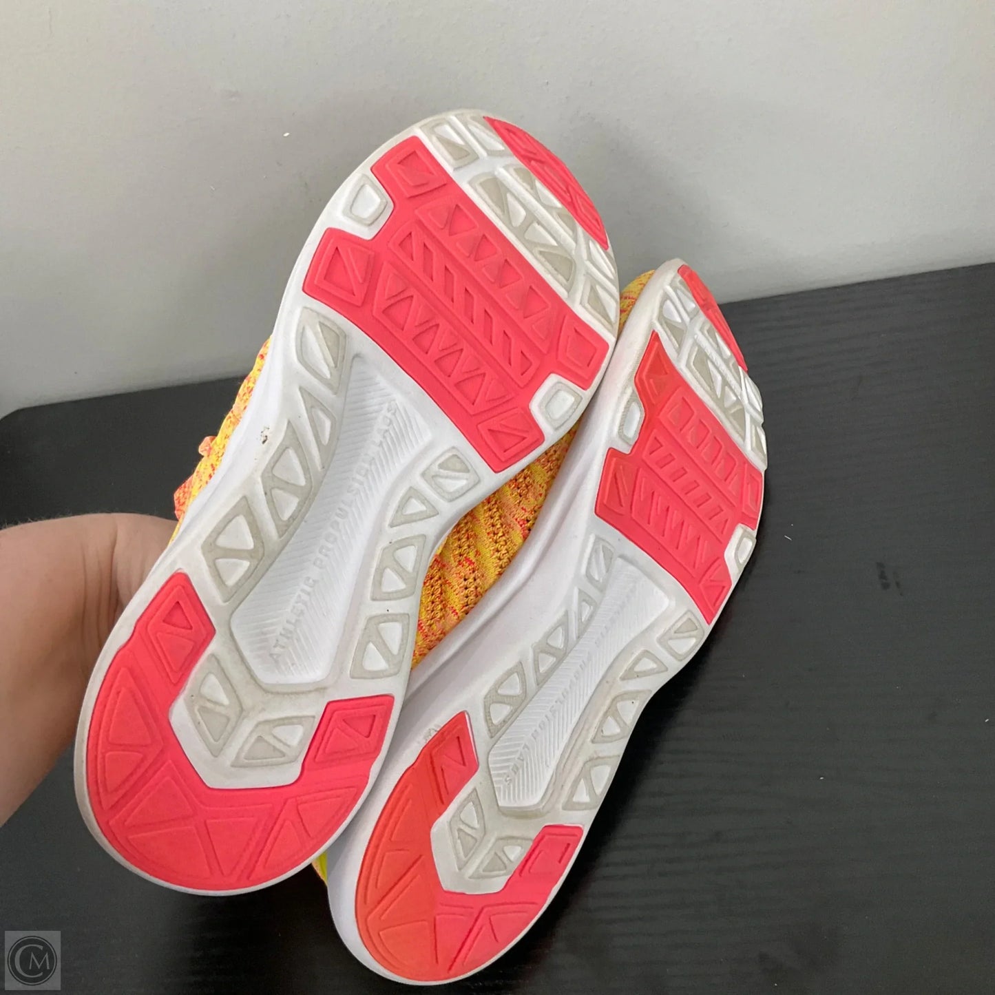 Shoes Athletic By APL In Yellow, Size: 7