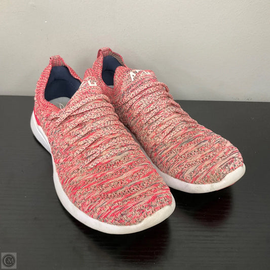 Shoes Athletic By APL In Pink, Size: 7.5