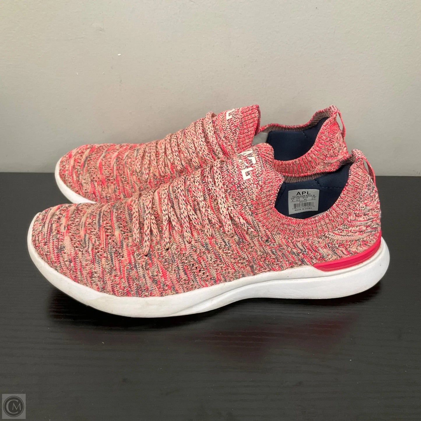 Shoes Athletic By APL In Pink, Size: 7.5