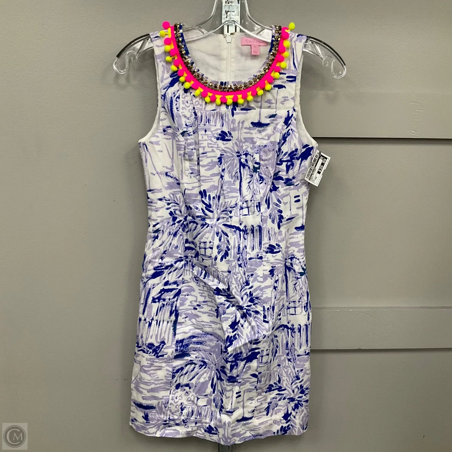 Dress Designer By Lilly Pulitzer In Purple, Size: Xxs