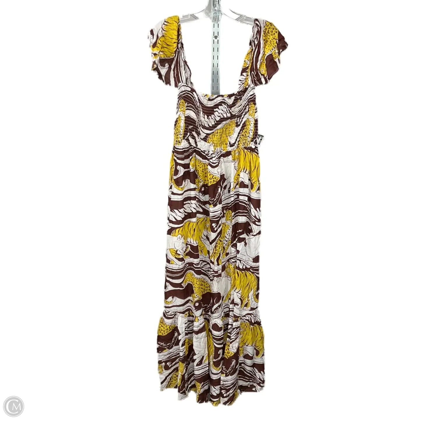 Dress Casual Maxi By Anthropologie In Multi-colored, Size: M
