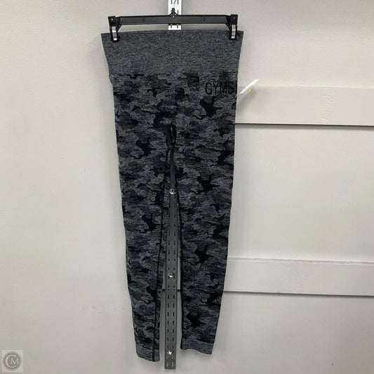 Athletic Leggings By Gym Shark In Camouflage Print, Size: S