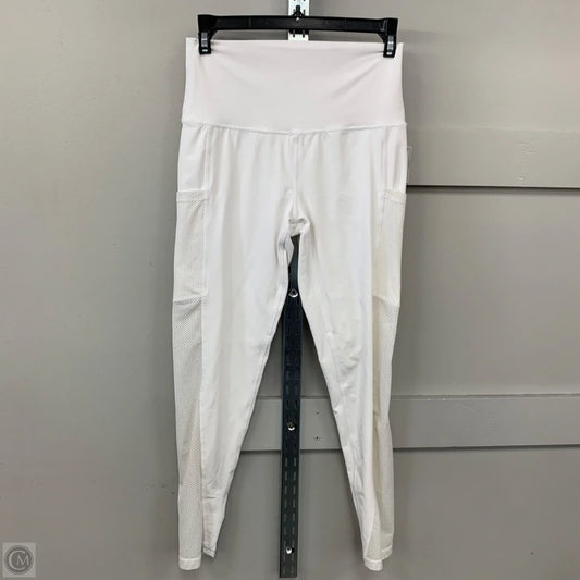 Athletic Leggings By Aerie In White, Size: M